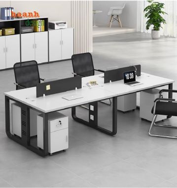 Bàn làm việc nhân viên - Nơi sáng tạo cho làm việc tỏa sáng-VPN 008
