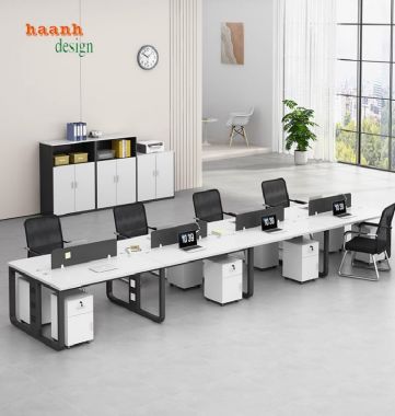 Bàn làm việc nhân viên - Nơi sáng tạo cho làm việc tỏa sáng-VPN 008