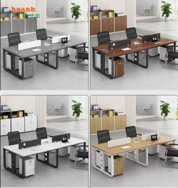 Bàn làm việc nhân viên - Nơi sáng tạo cho làm việc tỏa sáng-VPN 008