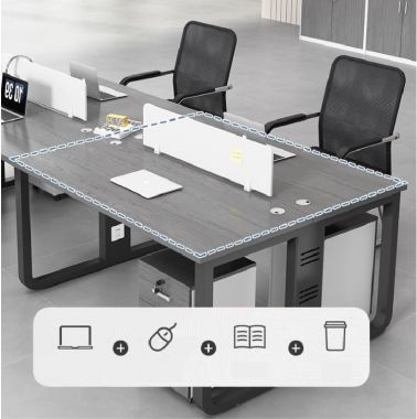 Bàn làm việc nhân viên - Nơi sáng tạo cho làm việc tỏa sáng-VPN 008