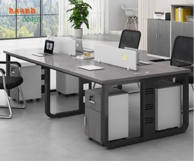 Bàn làm việc nhân viên - Nơi sáng tạo cho làm việc tỏa sáng-VPN 008