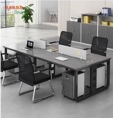 Bàn làm việc nhân viên - Nơi sáng tạo cho làm việc tỏa sáng-VPN 008