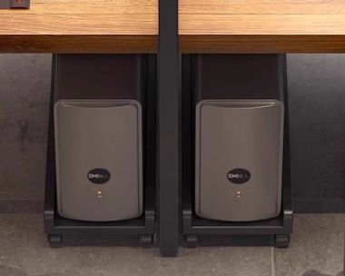 Mẫu bàn làm việc nhân viên có vách ngăn, thiết kế hiện đại-VPN 014