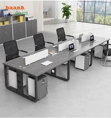 Bàn làm việc nhân viên - Nơi sáng tạo cho làm việc tỏa sáng-VPN 008