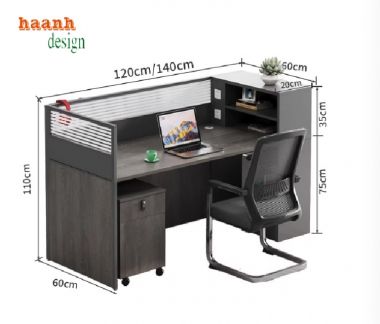 Vách ngăn bàn nhân viên-Tối ưu cho không gian văn phòng-VPN 010