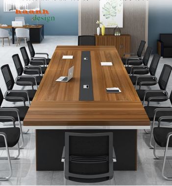 Bàn họp văn phòng gỗ công nghiệp tiện ích và chuyên nghiệp PHH 005