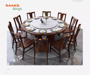 Bàn ghế ăn gỗ óc chó hiện đại chất lượng và tiện ích BGA 002