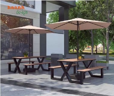 Sắp xếp bàn ghế cafe ngoài trời để thu hút khách hàng-NTG 020