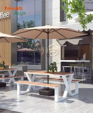 Sắp xếp bàn ghế cafe ngoài trời để thu hút khách hàng-NTG 020