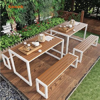 Khám Phá Thế Giới Bàn Ghế Ngoài Trời Sắt Gỗ-NTG 015