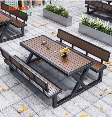 Top mẫu bàn ghế ngoài trời sắt gỗ bền đẹp dẫn đầu xu hướng-NTG 023