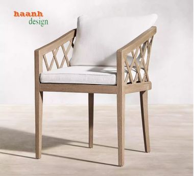 Bàn ghế ngoài trời gỗ Teak tự nhiên BGT 013