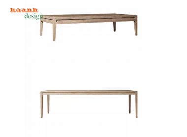 Bàn ghế ngoài trời gỗ Teak tự nhiên BGT 013