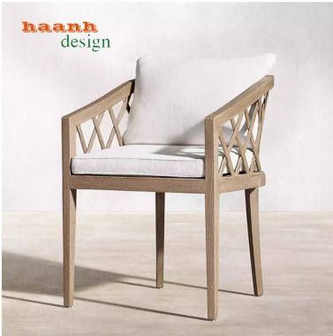 Bàn ghế ngoài trời gỗ Teak tự nhiên BGT 013