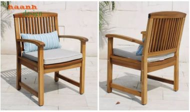 Bàn ghế gỗ Teak sân vườn ngoài trời BGT 010