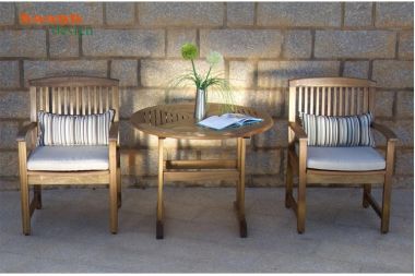 Bàn ghế gỗ Teak sân vườn ngoài trời BGT 010