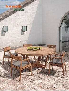 Bàn ghế gỗ Teak ngoài trời chất lượng cao BGT 007