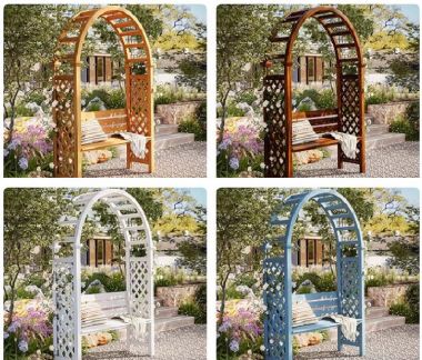 Bền bỉ và đẹp mắt, ghế gỗ sân vườn cho mọi gia đình-BGT 018