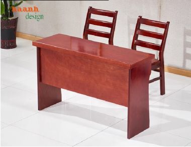 Top mẫu bàn ghế hội trường bằng gỗ hiện đại, bền đẹp-BHN 006