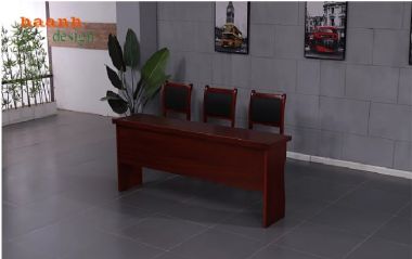Top mẫu bàn ghế hội trường bằng gỗ hiện đại, bền đẹp-BHN 006