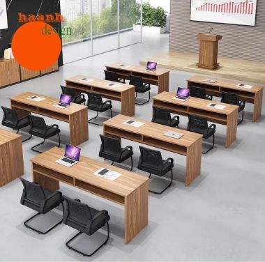 Top mẫu bàn hội trường gỗ công nghiệp bán chạy nhất hiện nay-BHN 003