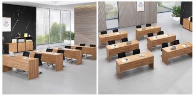 Top mẫu bàn hội trường gỗ công nghiệp bán chạy nhất hiện nay-BHN 003