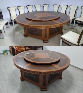 Bàn ghế ăn gỗ nhà hàng Tạo không gian ấm cúng cho thực khách-BGD 006