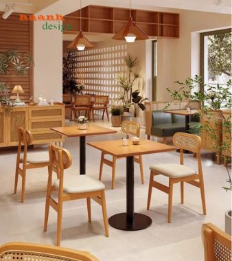 Bàn ăn nhà hàng thiết kế hiện đại cho mọi không gian-BNH 011