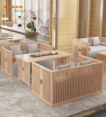 Bàn ghế ăn nhà hàng cao cấp cho không gian nhà hàng,khách sạn-BNH 008