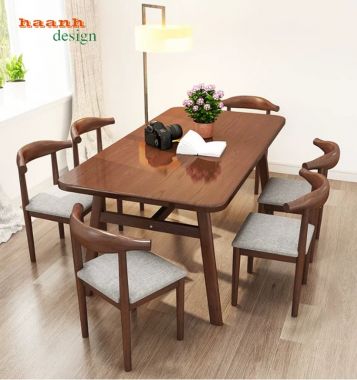 Bàn Ghế Gỗ Quán Ăn Chất Lượng Cao Thiết Kế Theo Yêu Cầu-BNH 010