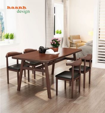 Bàn Ghế Gỗ Quán Ăn Chất Lượng Cao Thiết Kế Theo Yêu Cầu-BNH 010