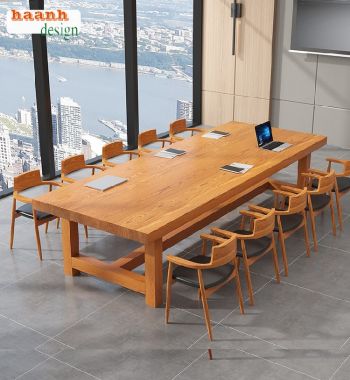 Tìm Hiểu Lợi Ích Của Bàn Họp Gỗ Tự Nhiên-PHH 007