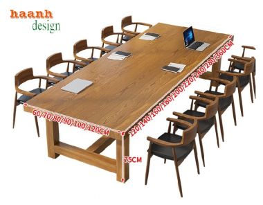 Tìm Hiểu Lợi Ích Của Bàn Họp Gỗ Tự Nhiên-PHH 007