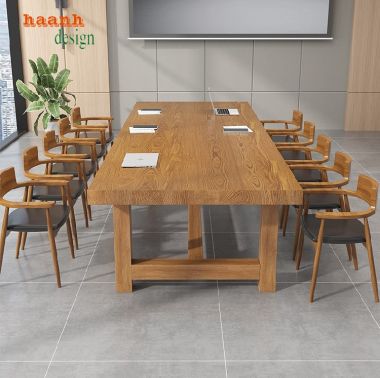 Tìm Hiểu Lợi Ích Của Bàn Họp Gỗ Tự Nhiên-PHH 007