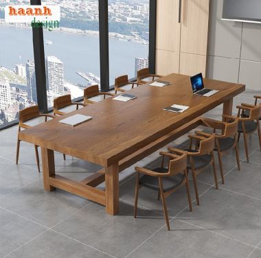 Tìm Hiểu Lợi Ích Của Bàn Họp Gỗ Tự Nhiên-PHH 007