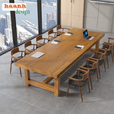 Tìm Hiểu Lợi Ích Của Bàn Họp Gỗ Tự Nhiên-PHH 007