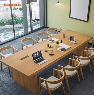 Bàn hội nghị hiện đại bền đẹp cho phòng họp và hội trường-HPP 017