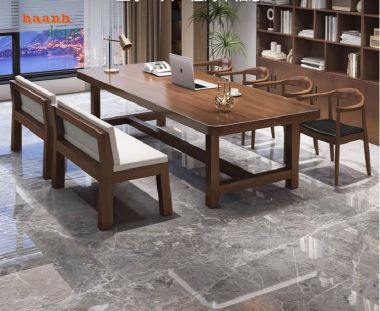 Những xu hướng thiết kế bàn họp văn phòng bằng gỗ năm 2023-PHH 010