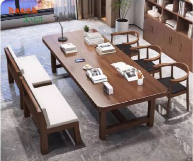 Những xu hướng thiết kế bàn họp văn phòng bằng gỗ năm 2023-PHH 010