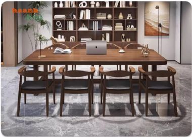 Những xu hướng thiết kế bàn họp văn phòng bằng gỗ năm 2023-PHH 010