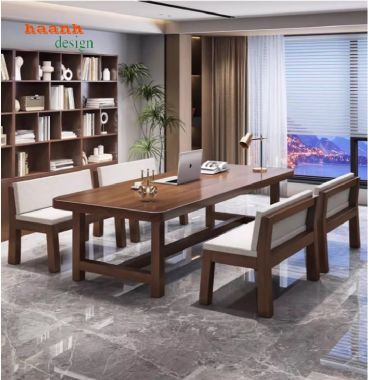 Những xu hướng thiết kế bàn họp văn phòng bằng gỗ năm 2023-PHH 010