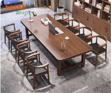 Những xu hướng thiết kế bàn họp văn phòng bằng gỗ năm 2023-PHH 010