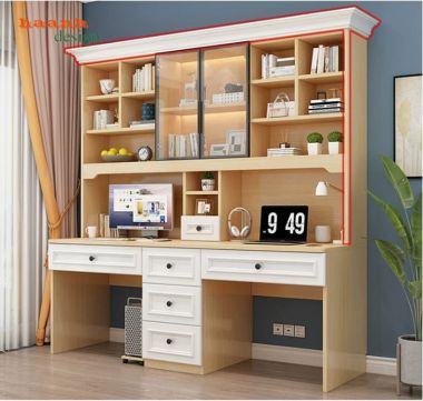 Bàn Học Đôi Cho Bé Hiện Đại Đẹp Cho Không Gian Học Tập-BHC 007