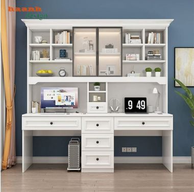 Bàn Học Đôi Cho Bé Hiện Đại Đẹp Cho Không Gian Học Tập-BHC 007
