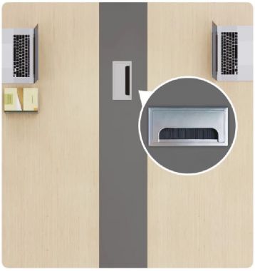 Bàn hội nghị sắt gỗ hiện đại – Bền đẹp, tối ưu không gian họp-BHS 010