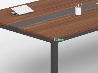 Bàn họp chân sắt – Giải pháp nội thất văn phòng tối ưu-BHS 013