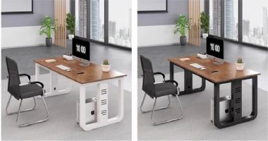 Đẳng cấp bàn họp chân sắt mặt gỗ cho văn phòng hiện đại-BHS 006