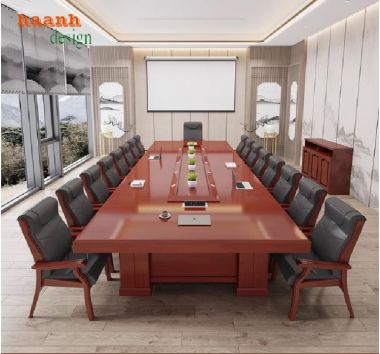 Bàn Hội Nghị Văn Phòng – Tuyệt Vời Giữa Thẩm Mỹ và Công Năng-PHH 010