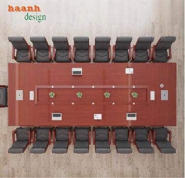 Bàn Hội Nghị Văn Phòng – Tuyệt Vời Giữa Thẩm Mỹ và Công Năng-PHH 010