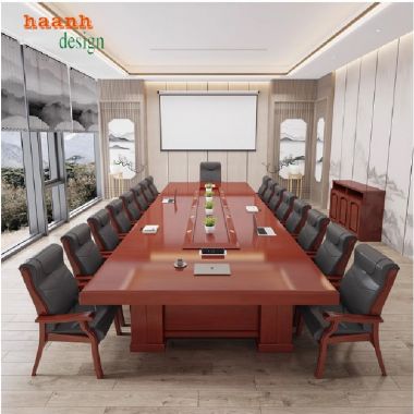 Bàn Hội Nghị Văn Phòng – Tuyệt Vời Giữa Thẩm Mỹ và Công Năng-PHH 010